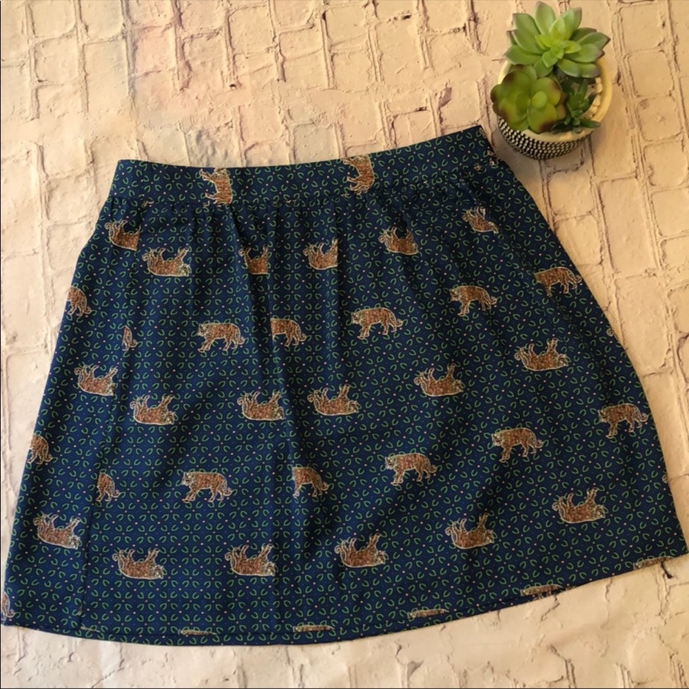 NWT JCREW TIGER 🐅 SKIRT